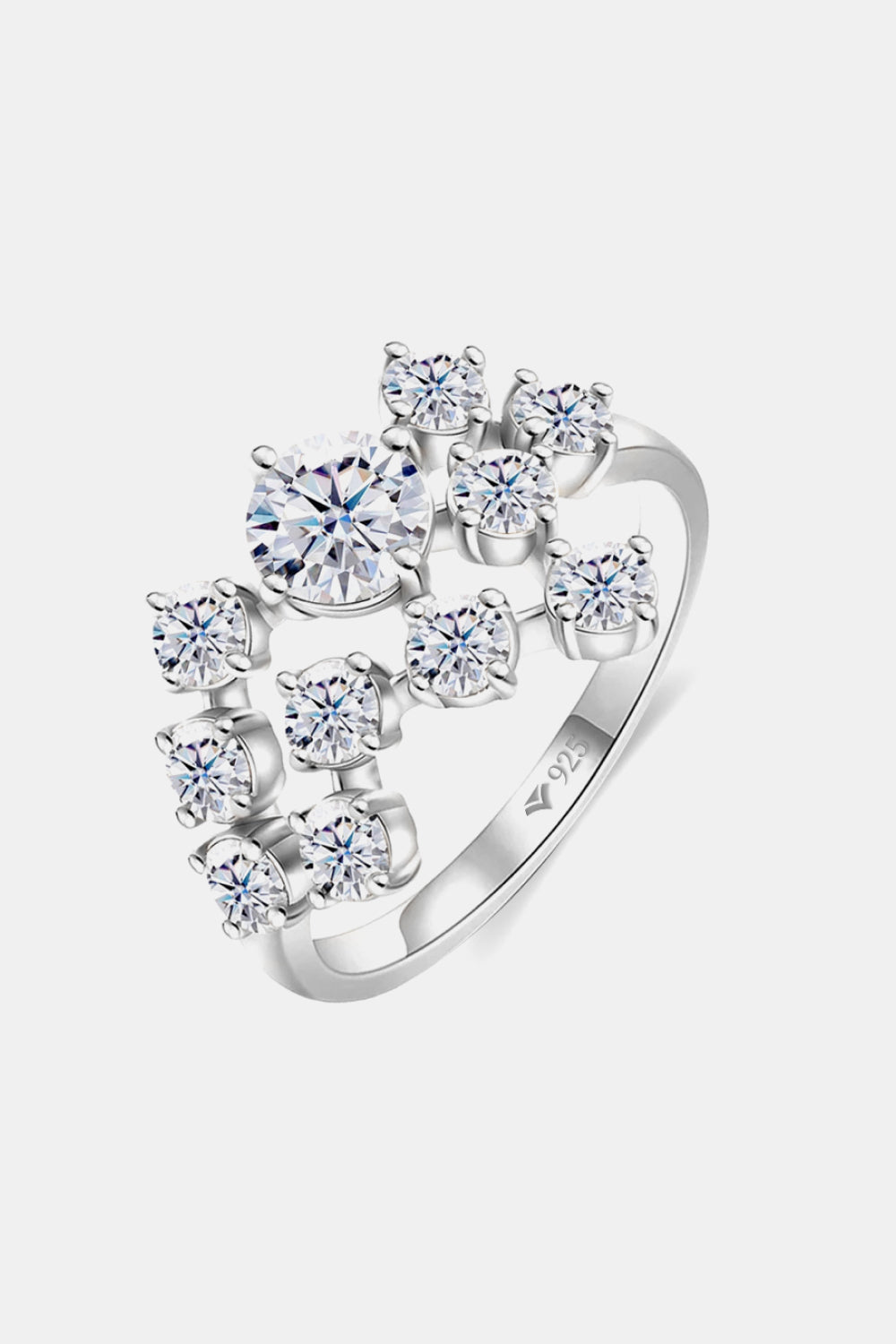 1.2 Carat Moissanite Starr Ring