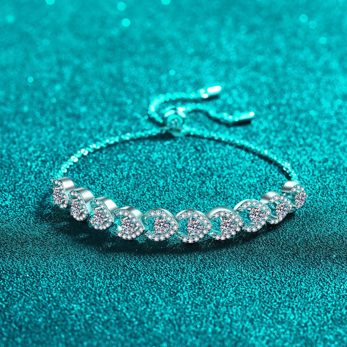 1 Carat Moissanite Lasso Love Bracelet