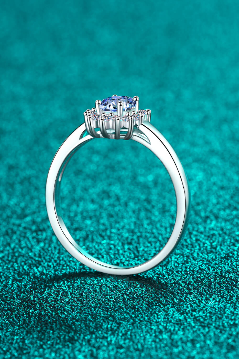 Ocean Moissanite Ring