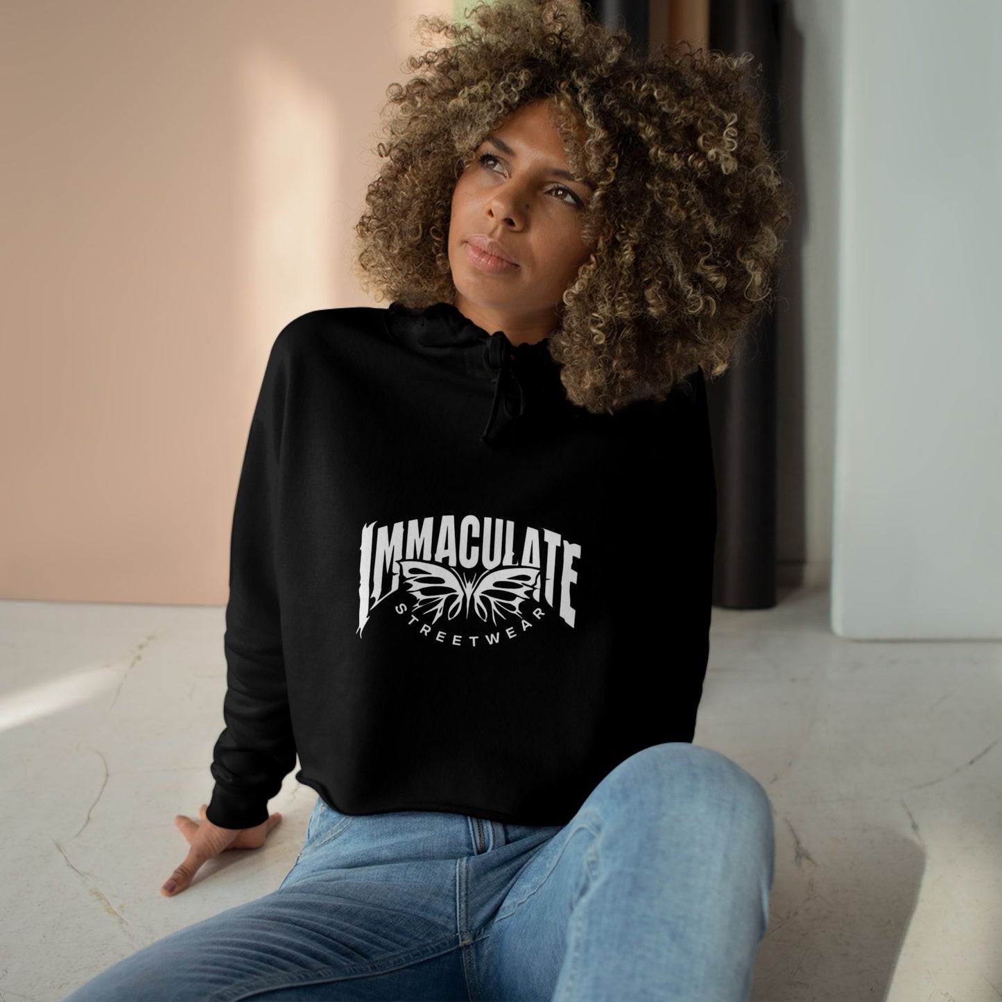 Immaculate Crop Hoodie